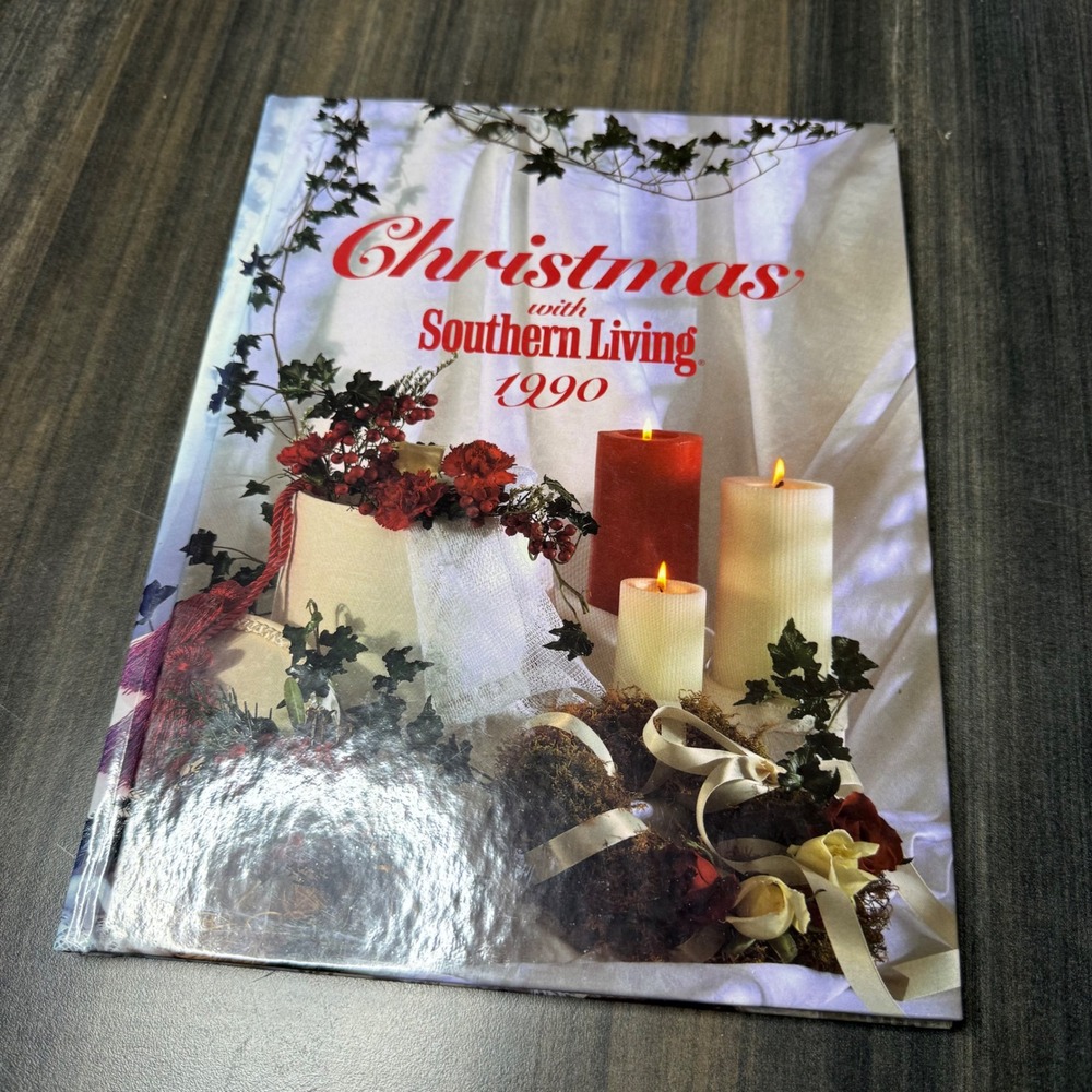 Christmas with Southern Living 1990 Magazine Holiday Decor Recipes Crafts Ideas‎